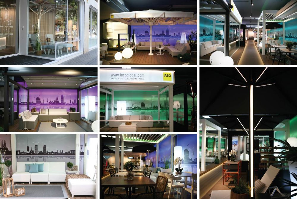 Different corners of the IASO Barcelona shop